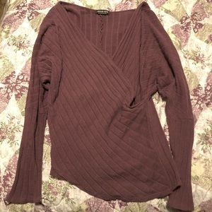 Mauve fashion nova top